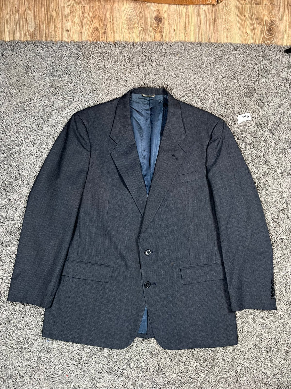 Vintage christian Dior Colbert size 54 Dark Blue, Kleding | Heren, Kostuums en Colberts, Christian Dior, Zwart, Overige maten