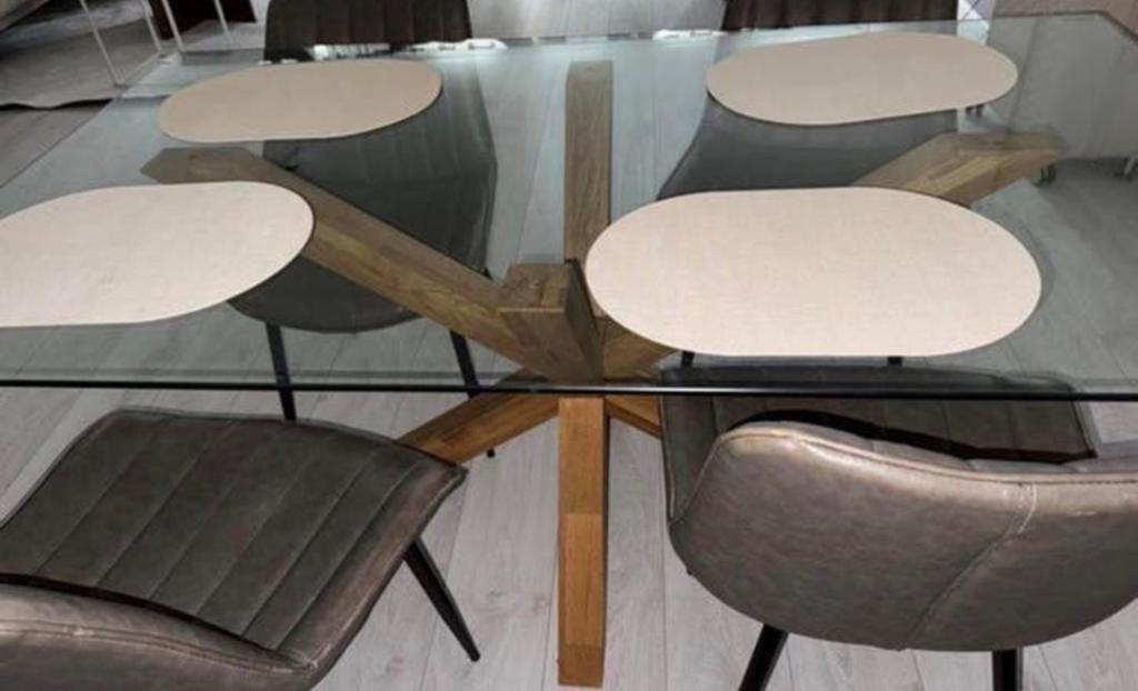 Eettafel 160x90, Ophalen, 50 tot 100 cm, Zo goed als nieuw, 150 tot 200 cm