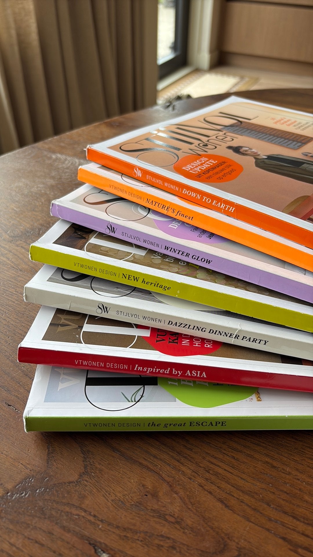 Stijlvol wonen 19 tijdschriften, Boeken, Ophalen, Zo goed als nieuw, Overige typen