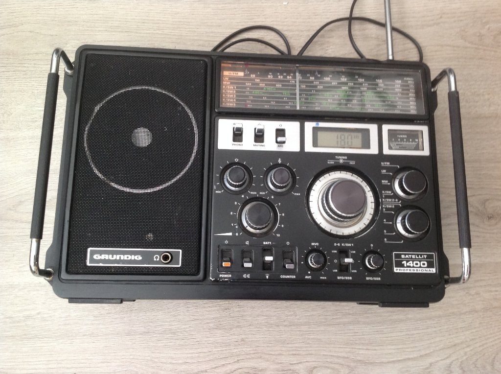 Grundig Satellit 1400 Professional Wereldontwanger, Ophalen of Verzenden, Gebruikt, Wereldontvanger