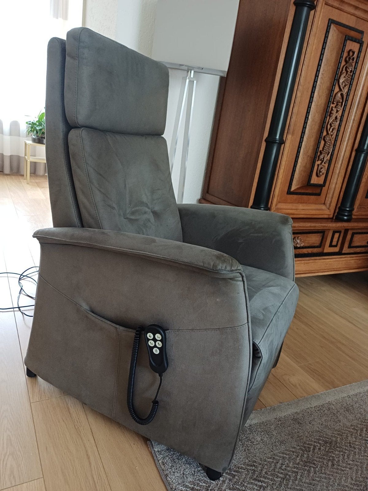 Sta-op-stoel/relaxfauteuil, Ophalen, Gebruikt
