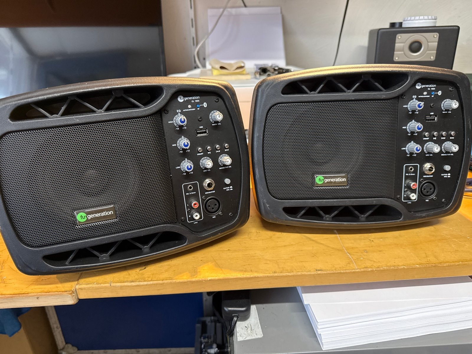 Fun Generation CL 105A Speakerset - Zo goed als nieuw, Speakerset, Zo goed als nieuw, Bluetooth, Minder dan 60 watt