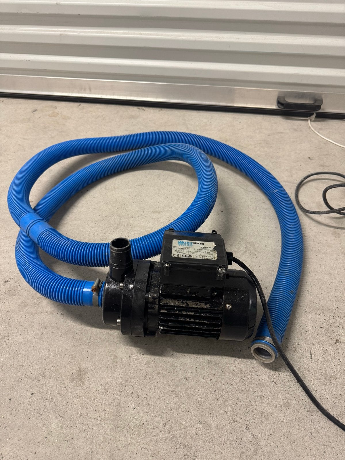 Waterman Waterpomp XKP202E-1 - 200W, 75 l/min, Tuin en Terras, Ophalen of Verzenden, Gebruikt, Elektrisch, Besproeiingspomp