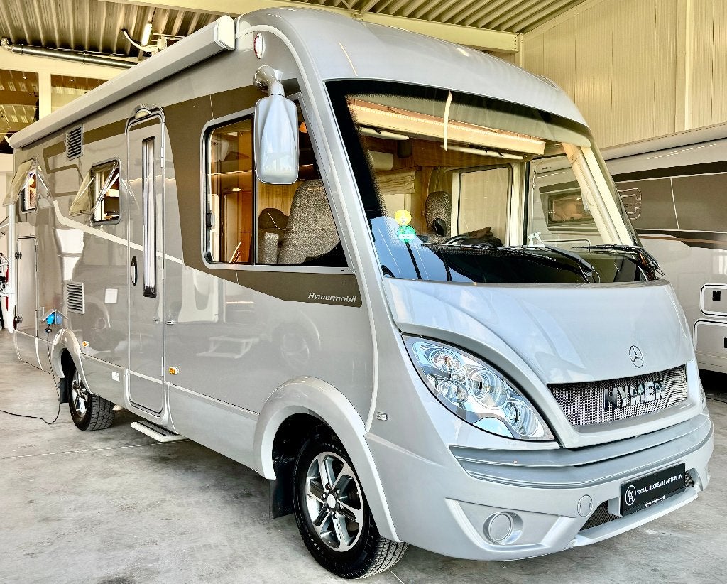 Hymer MLi 570 Mercedes Automaat Off Grid Lihtium Airco, Caravans en Kamperen, Campers, Ringverwarming, Hymer, 6 tot 7 meter, Bedrijf