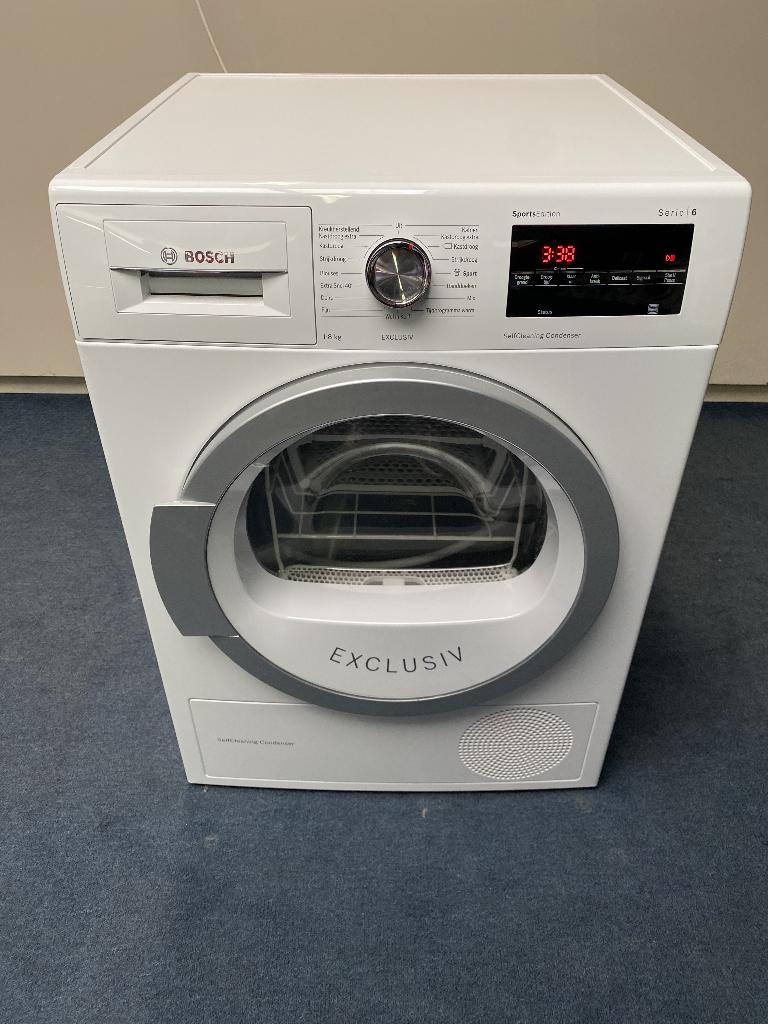 Bosch serie 6 WTW85490NL warmtepompdroger, Witgoed en Apparatuur, Wasdrogers, Gebruikt, Overige typen, Voorlader, 8 tot 10 kg