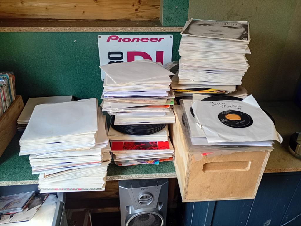 Rest vinyl, voornamelijk 60/70 oud Nederlands,jukebox, Ophalen, Gebruikt, 7 inch