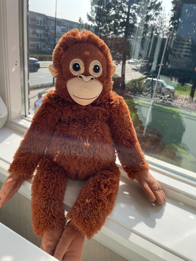 Ikea Djungelskog Orang-oetan Knuffel 36 cm, Kinderen en Baby's, Speelgoed | Knuffels en Pluche, Ophalen of Verzenden, Zo goed als nieuw