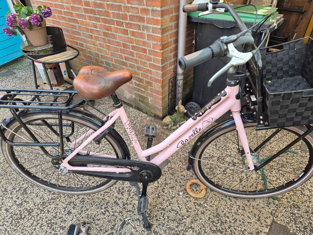 Fiets, Fietsen en Brommers, Fietsen | Dames | Damesfietsen, Gebruikt, Versnellingen, Ophalen of Verzenden, 50 tot 53 cm