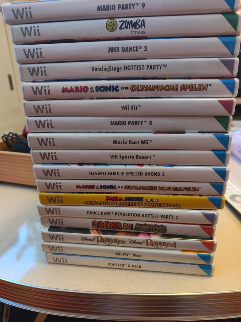 Wii spellen en accessoires, Spelcomputers en Games, Games | Nintendo Wii, Overige genres, 3 spelers of meer, Vanaf 3 jaar, Ophalen