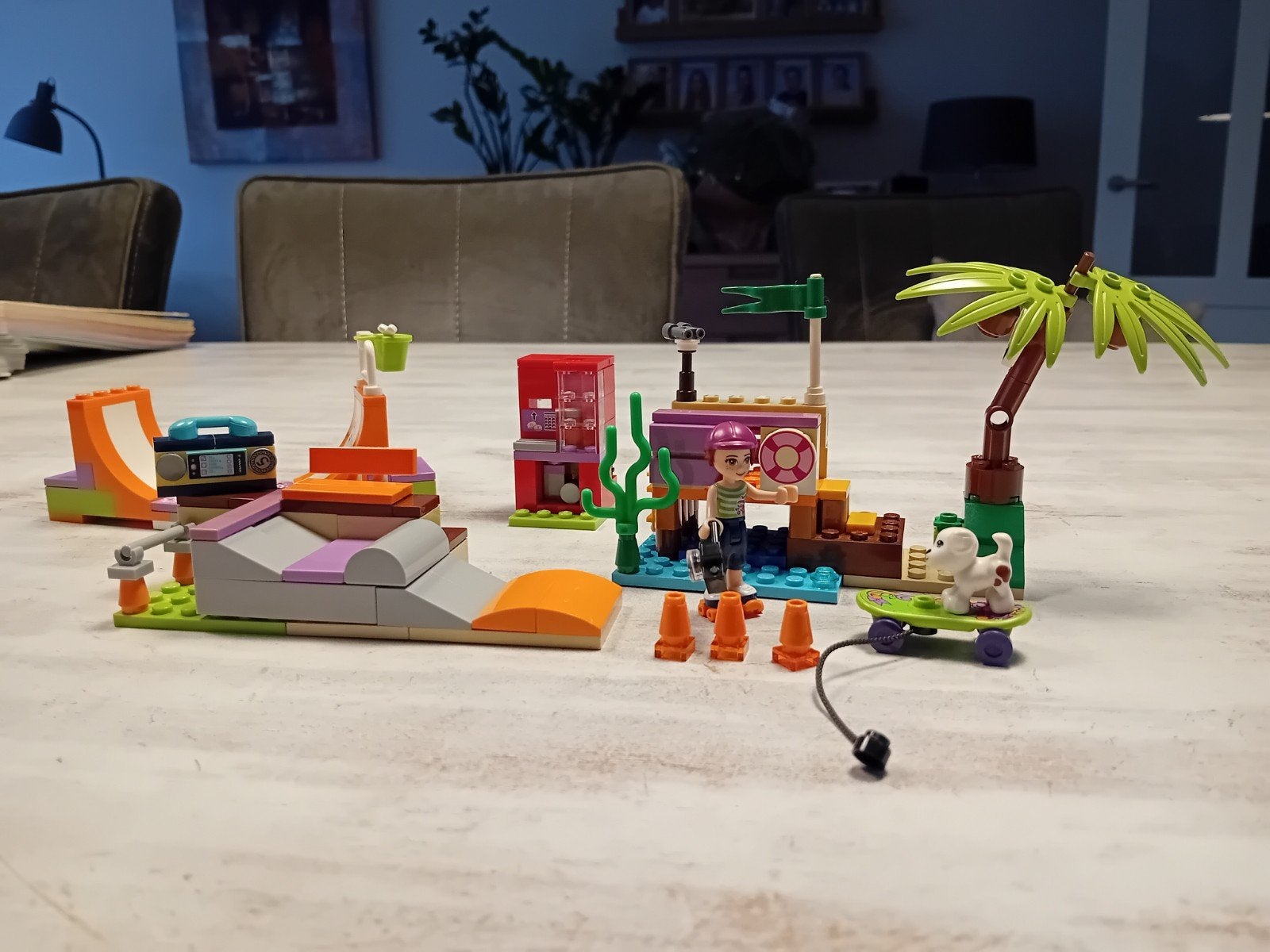 Skatepark, Ophalen, Gebruikt, Lego, Friends
