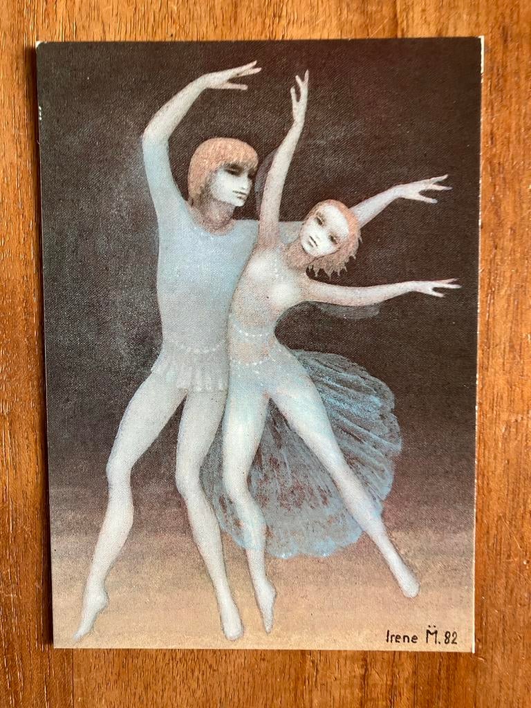 Balletdansers door Irene Müller (1982), Ophalen of Verzenden, 1980 tot heden, Ongelopen, Sport en Spel
