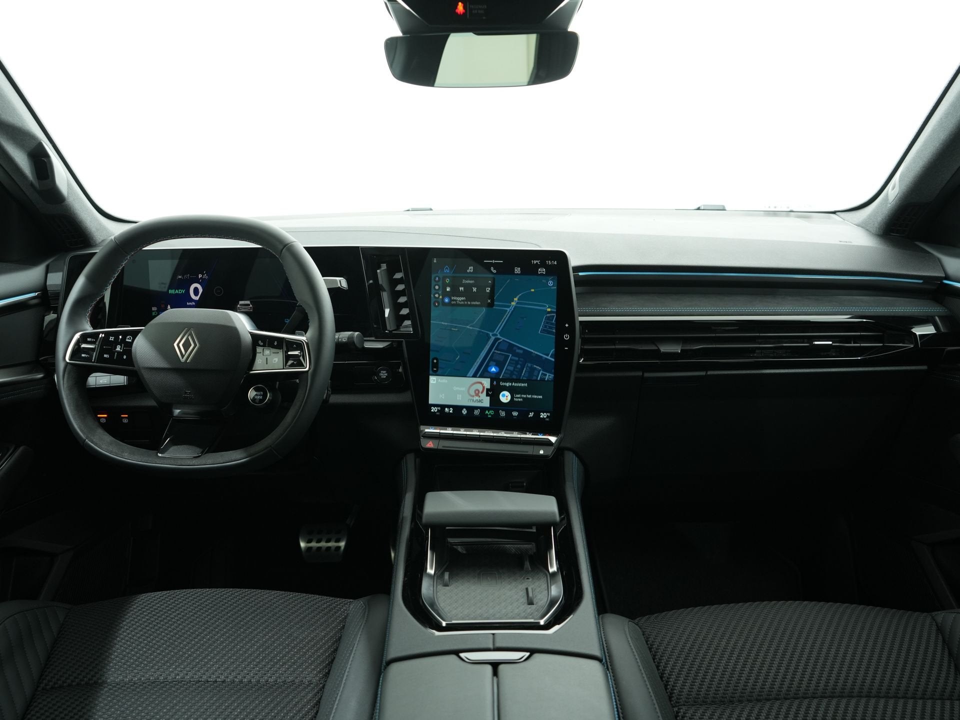 Renault Austral 1.2 E-TECH FULL HYBRID 200PK ESPRIT ALPINE |, Auto's, Gebruikt, Zwart, 1199 cc, Leder en Stof