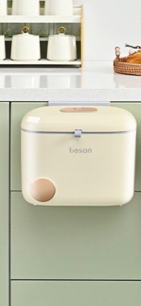 Nieuw benson afvalbakje gft aanrechtbakje groenteafval 7 ltr, Kunststof, Nieuw, Ophalen of Verzenden, Minder dan 10 liter