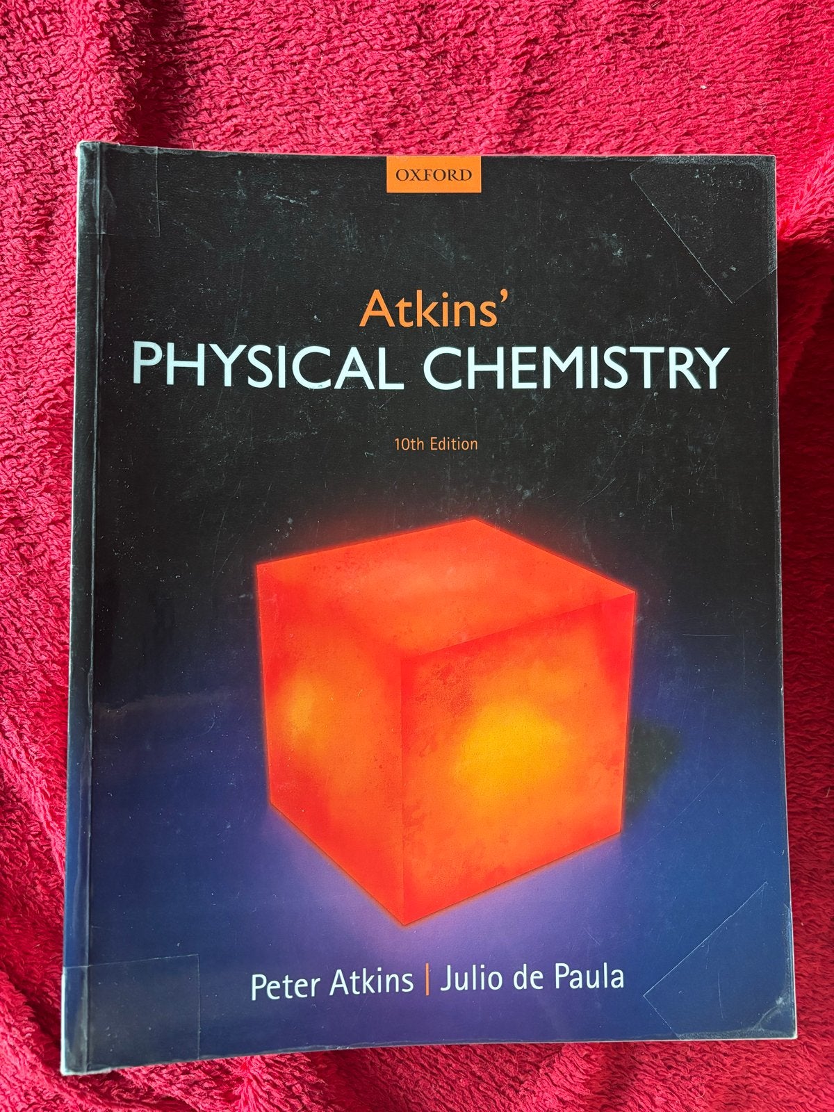 Atkins' Physical Chemistry 10e - Peter Atkins, Ophalen of Verzenden, Beta, Gelezen, WO