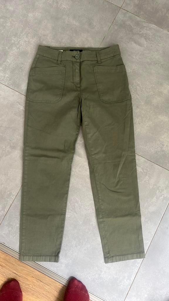 Marccain broek Franca N3 Nieuwstaat, Kleding | Dames, Broeken en Pantalons, Ophalen of Verzenden, Zo goed als nieuw, Maat 38/40 (M)