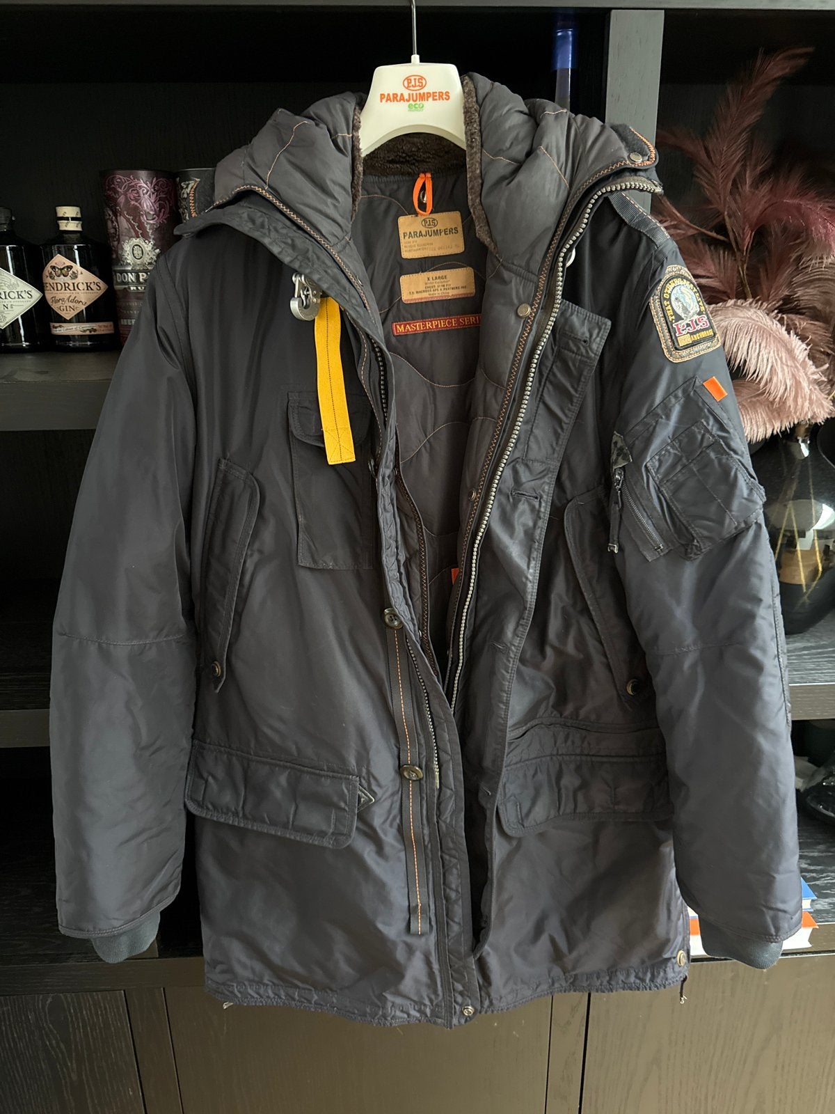 Parajumpers Masterpiece Series Winterjas - Maat XL, Ophalen, Zo goed als nieuw, Maat 56/58 (XL), Zwart