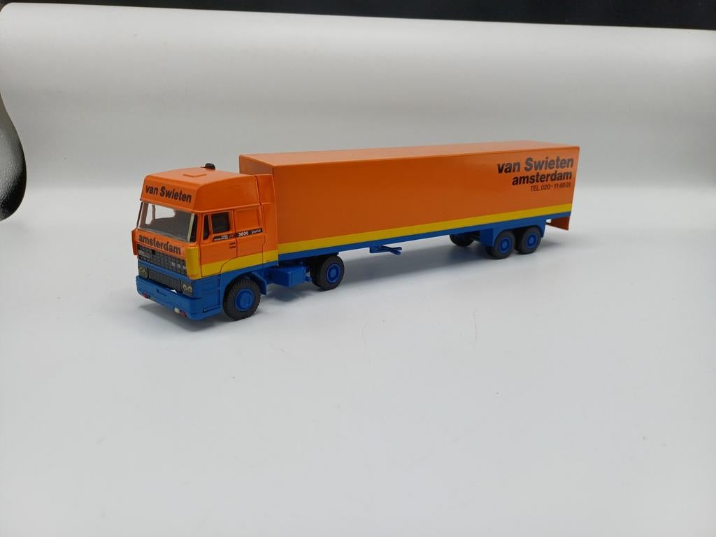 Lion Car Daf 3300 van Swieten, Ophalen of Verzenden, Zo goed als nieuw, Bus of Vrachtwagen, Lion Toys