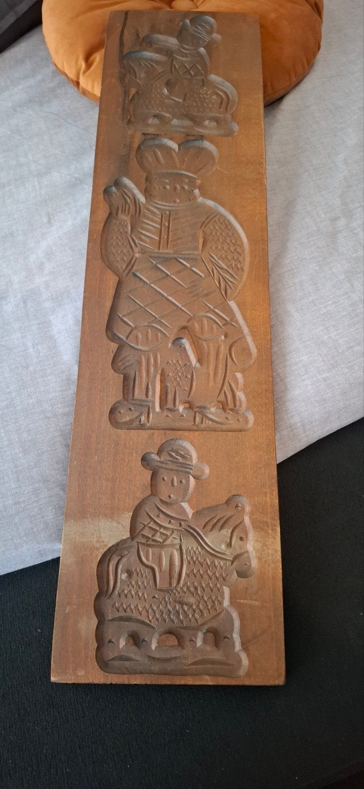 Grote vintage speculaasplank - decoratief, Ophalen of Verzenden