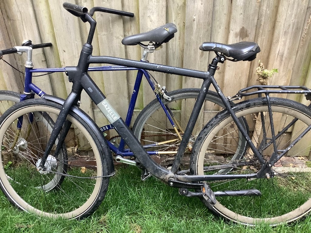 Gazelle herenfiets, Fietsen en Brommers, Fietsen | Heren | Herenfietsen, Ophalen, Terugtraprem, Gebruikt, Versnellingen