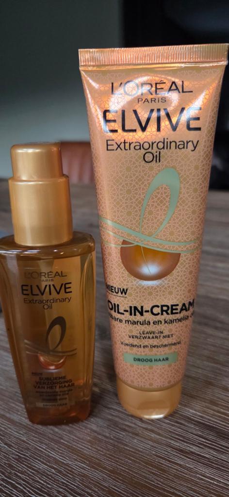 Elvive extraoridinary cream en oil, Ophalen of Verzenden, Nieuw