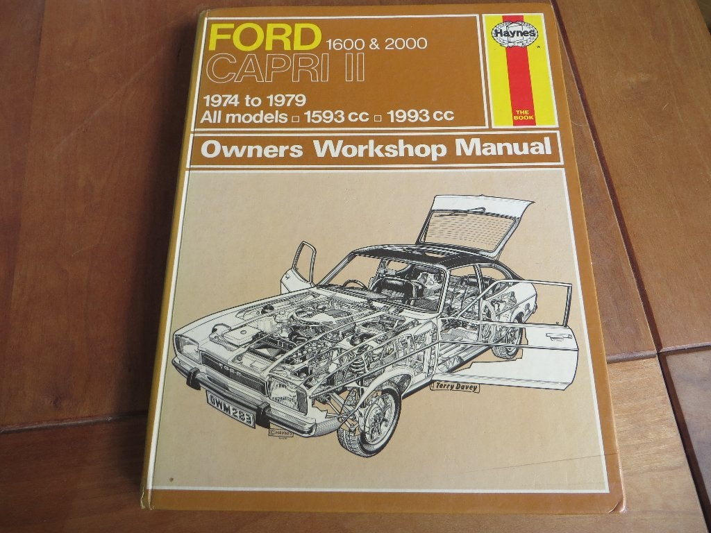 Haynes workshop manual vraagbaak Ford Capri 2 1.6, 2.0 74-79, Ophalen of Verzenden