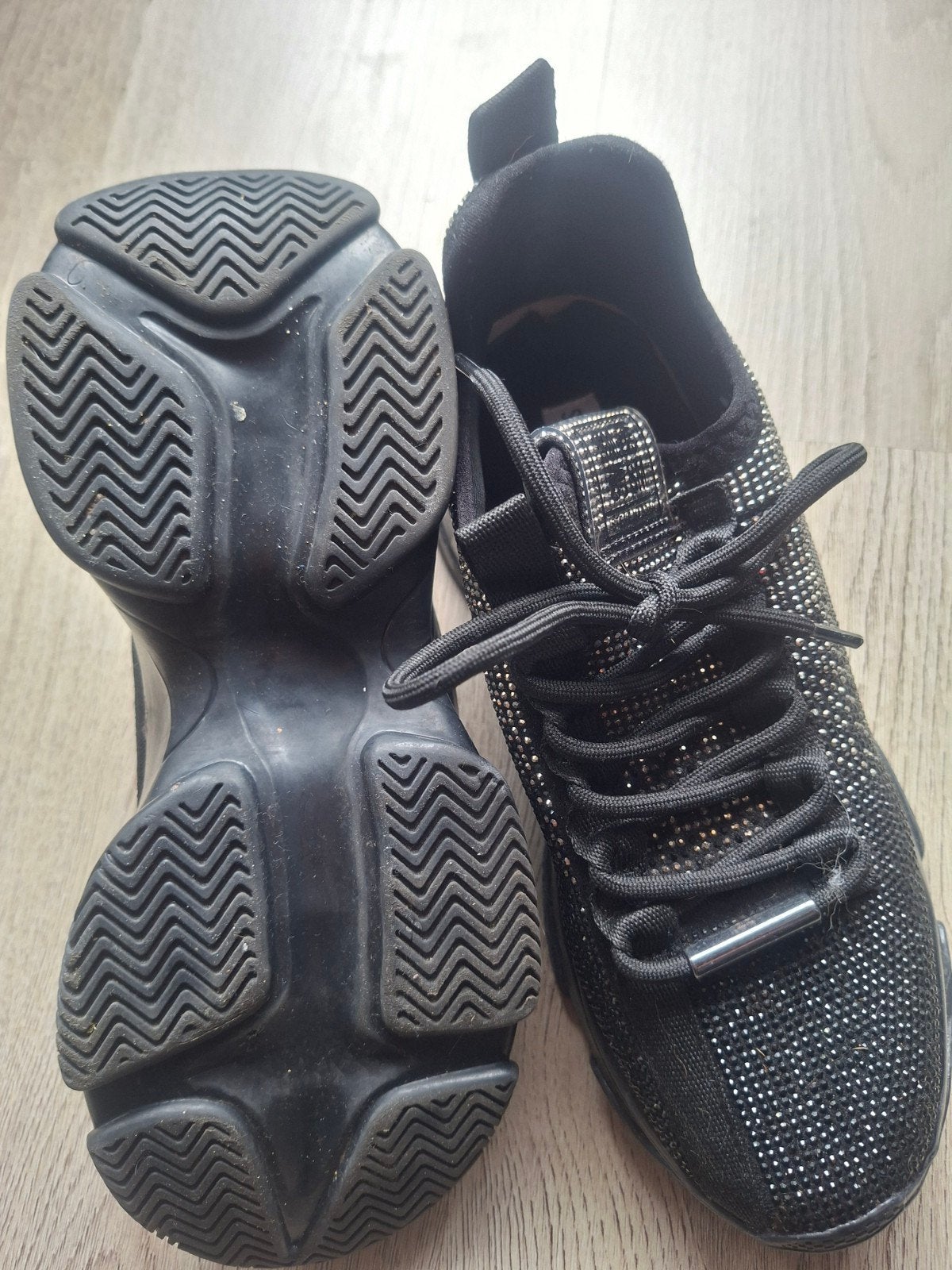 steve madden, Zwart, Steve Madden, Ophalen of Verzenden, Sneakers of Gympen
