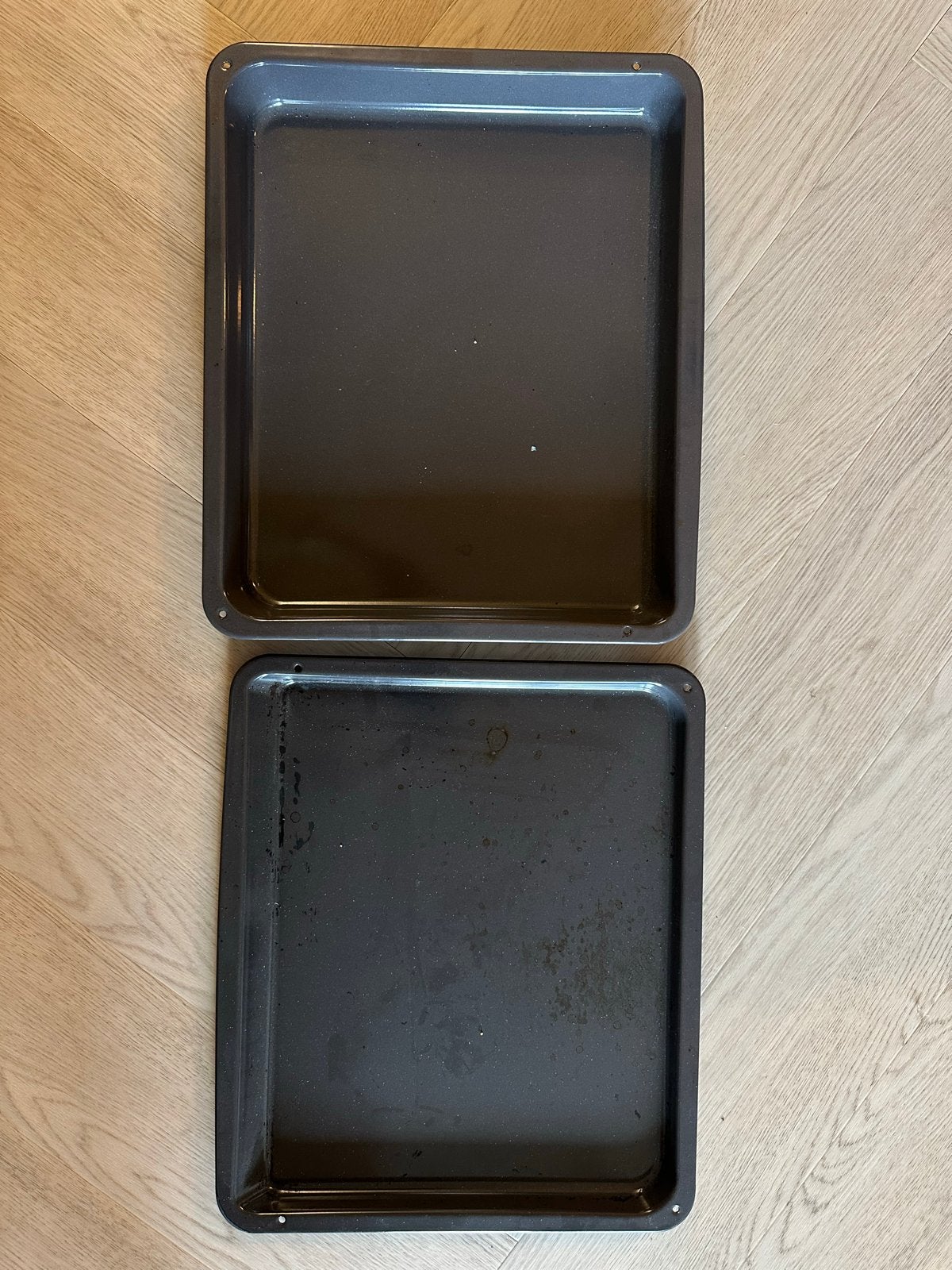 2x Ovenplaat / Bakplaat - Gebruikt, Ophalen, Gebruikt