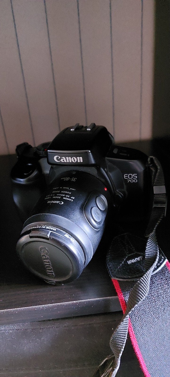 Canon EOS 700 Spiegelreflexcamera met lens en tas, Ophalen of Verzenden, Gebruikt, Spiegelreflex, Canon