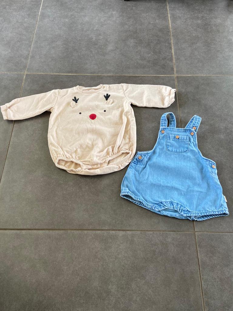 Leuk kleding setje maat 68/74, Verzenden, Zo goed als nieuw, Meisje, Setje