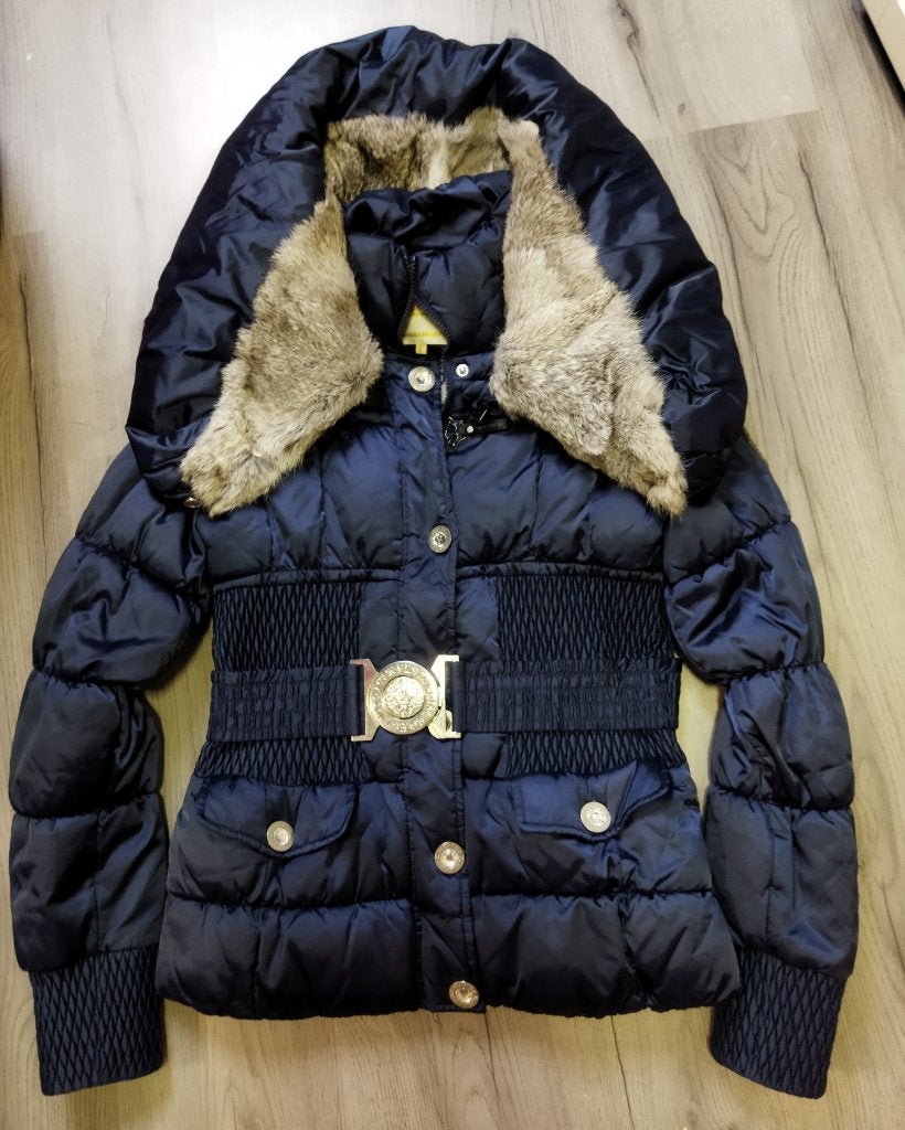 Nickelson Winterjas Donkerblauw Maat L, Kleding | Dames, Blauw, Maat 42/44 (L), Nickelson, Ophalen of Verzenden