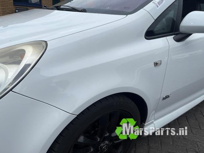 Scherm links-voor van een Opel Corsa, Gebruikt, -, -, Opel