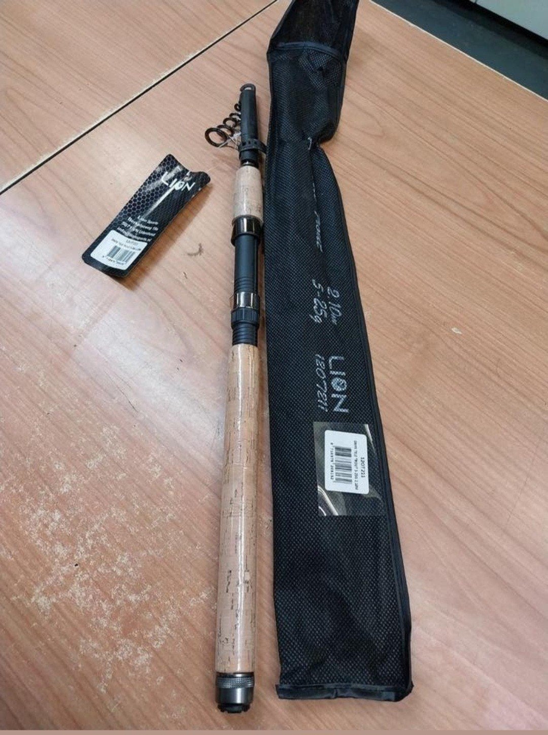 lion sports telescoop hengel 2.10.mtr, Ophalen of Verzenden, Nieuw, Werphengel