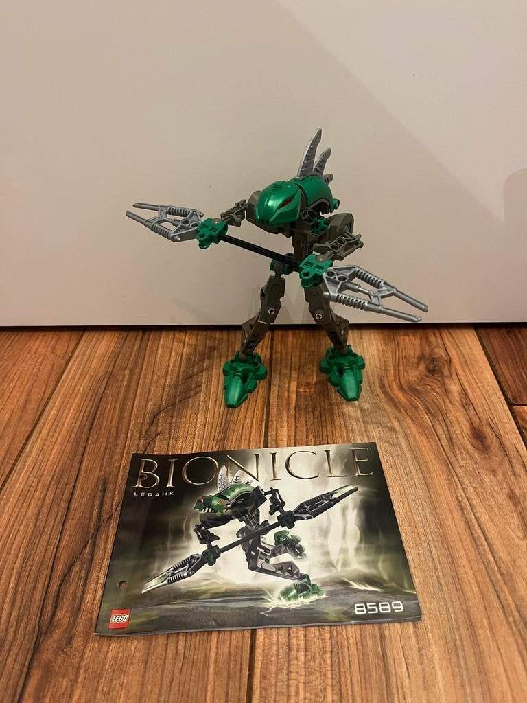 Te koop: LEGO Technic Bionicle 8589 Lerahk – 100% compleet!, Ophalen of Verzenden, Zo goed als nieuw, Complete set, Lego