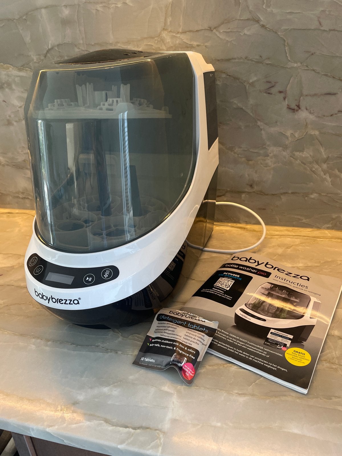 Baby Brezza Bottlewasher - wast, droogt en steriliseert