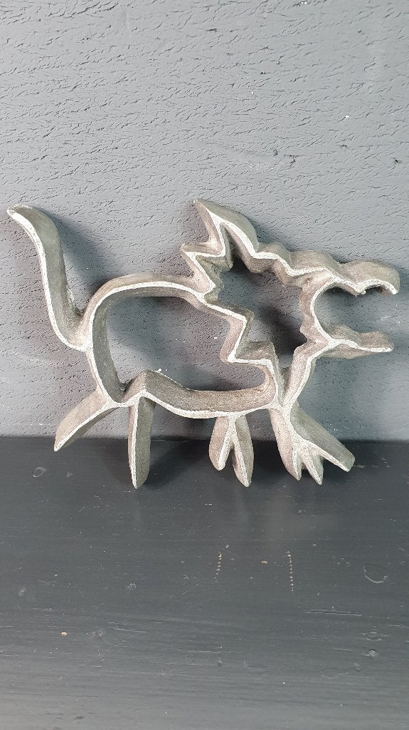 Aluminium onderzetter Hond klein, Teun Kees Design. 7A11, Tweedehands verkoop, Tweedehands verkoop, Gebruikt, Ophalen of Verzenden