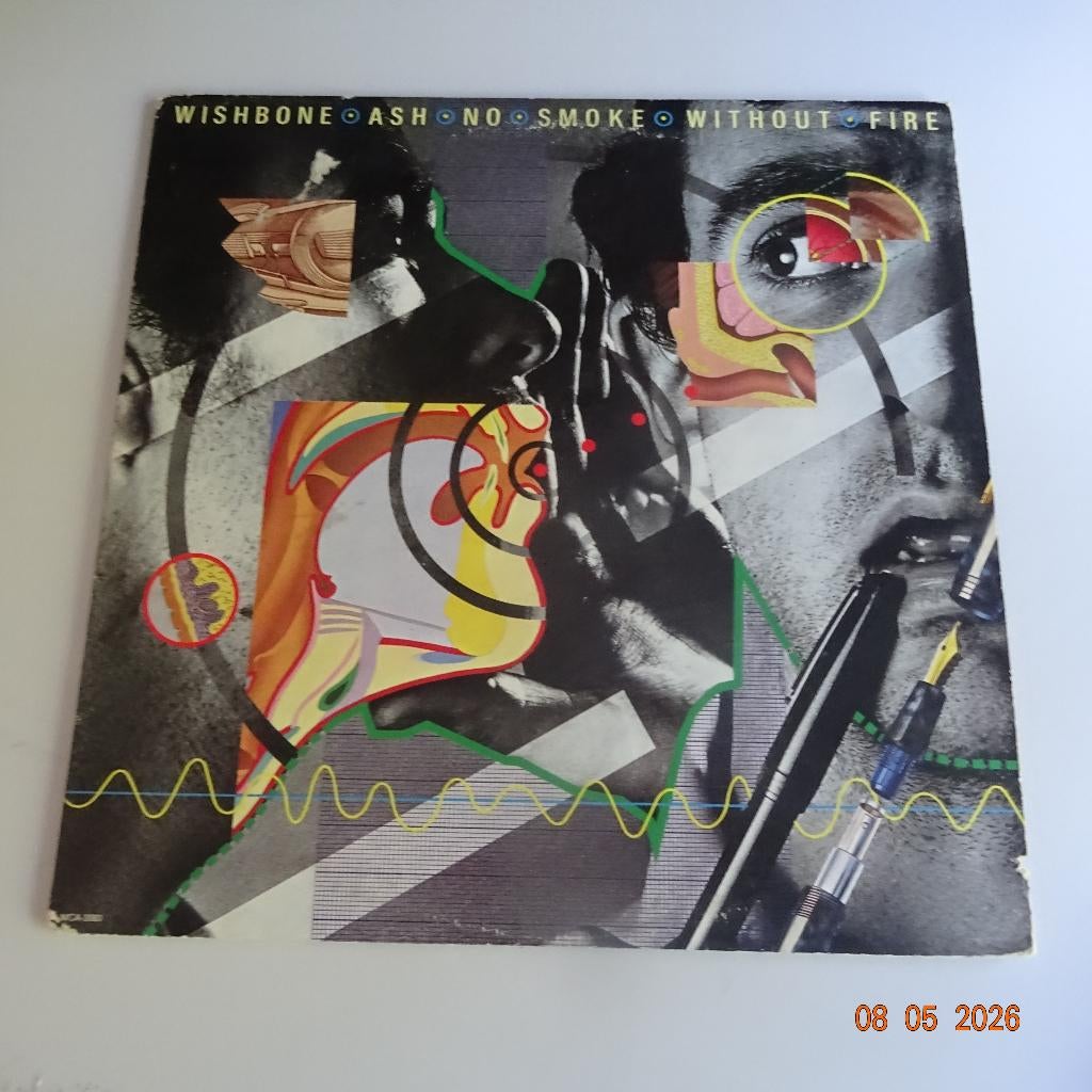 Wishbone Ash - No smoke without fire, Verzenden, Gebruikt, 12 inch, Poprock