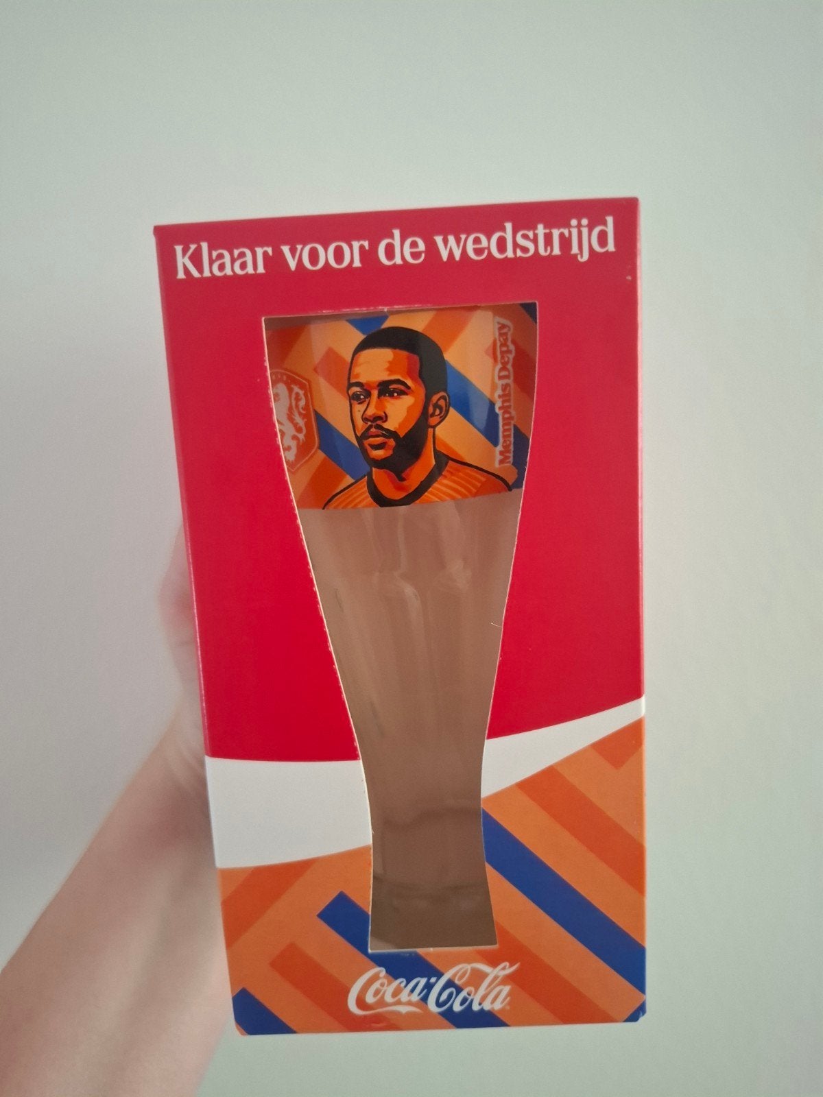Depay WK glas, Ophalen of Verzenden, Nieuw