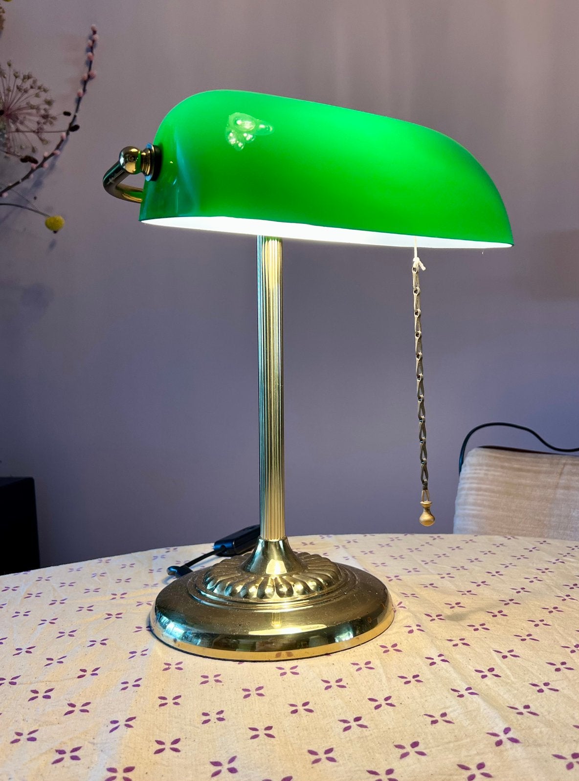 Tijdloze Bankierslamp, Ophalen of Verzenden