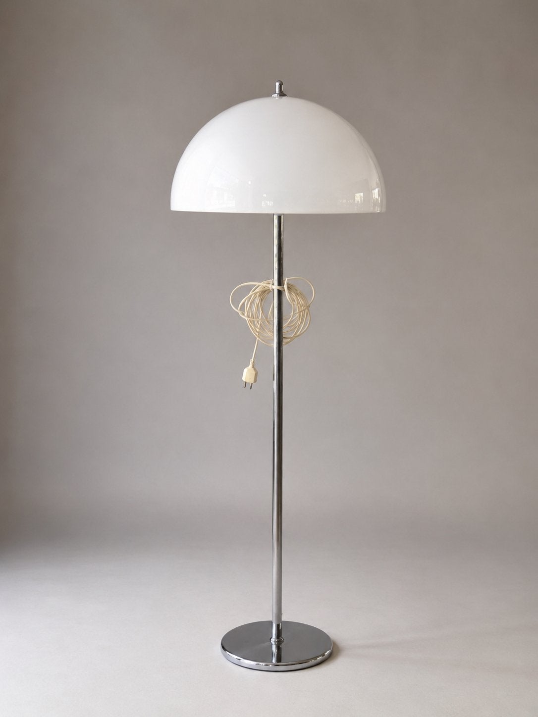 Vintage Space Age Mushroom Vloerlamp – Jaren 70 Design, Ophalen, Kunststof, Gebruikt, 100 tot 150 cm