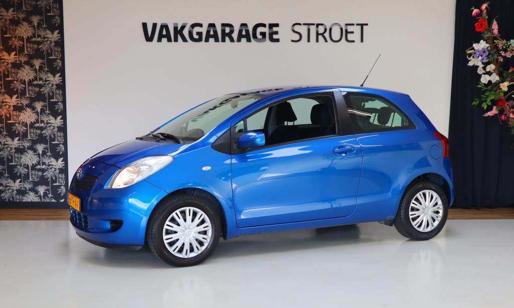 Toyota Yaris 1.3 VVTi Sol | nw.koppeling | ac | 1e eigen.| v, Stof, Zwart, 4 cilinders, 547 kg