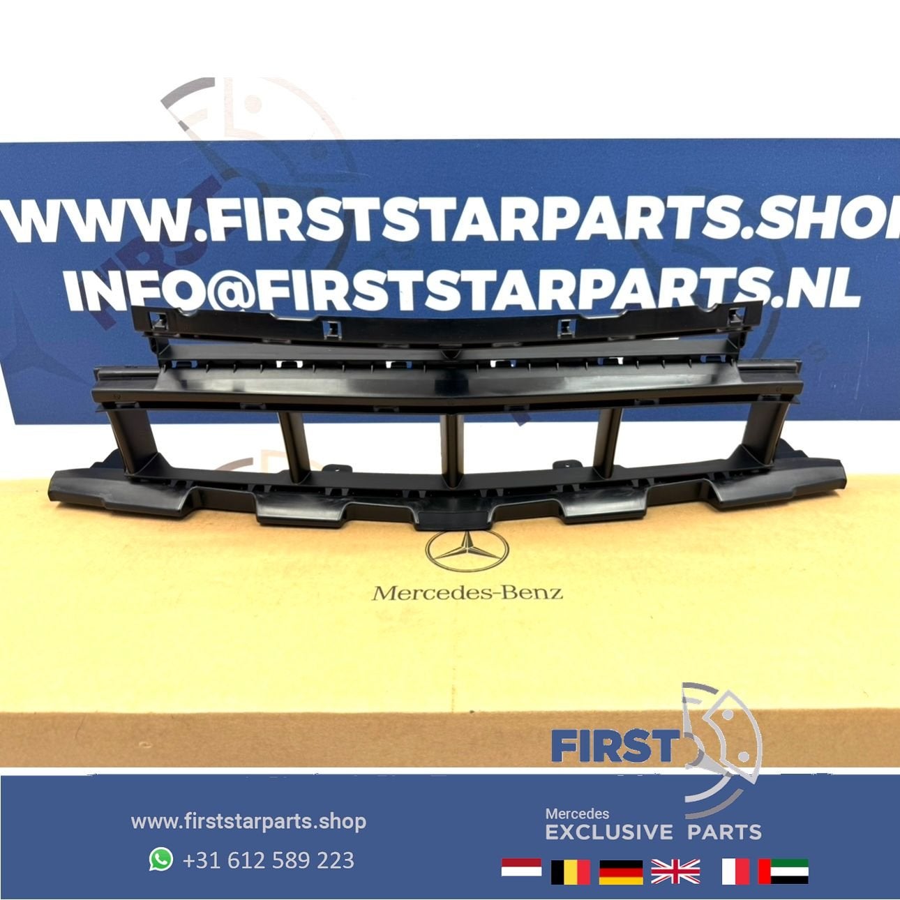 W176 A KLASSE FACELIFT AMG BUMPER ROOSTER VOORBUMPER MIDDEN, Gebruikt, -, Ophalen of Verzenden, -