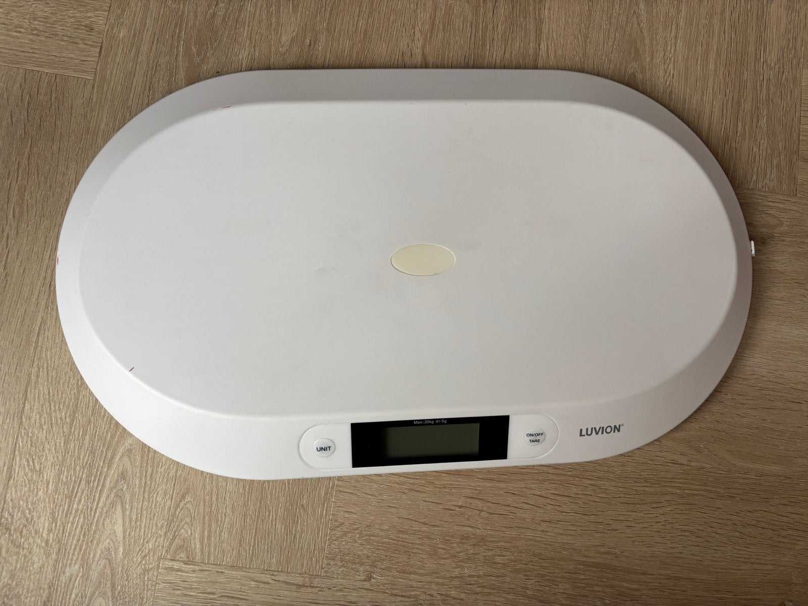 Luvion Babyweegschaal, Ophalen, Zo goed als nieuw
