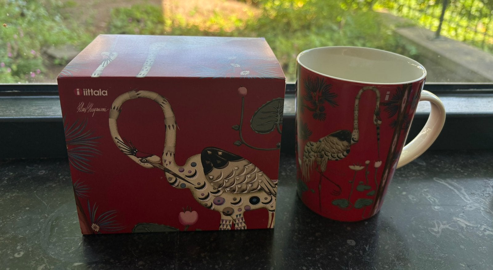 Iittala Taika 15-years jubileum beker 0,4L, Huis en Inrichting, Keuken | Servies, Ophalen of Verzenden, Zo goed als nieuw, Overige stijlen