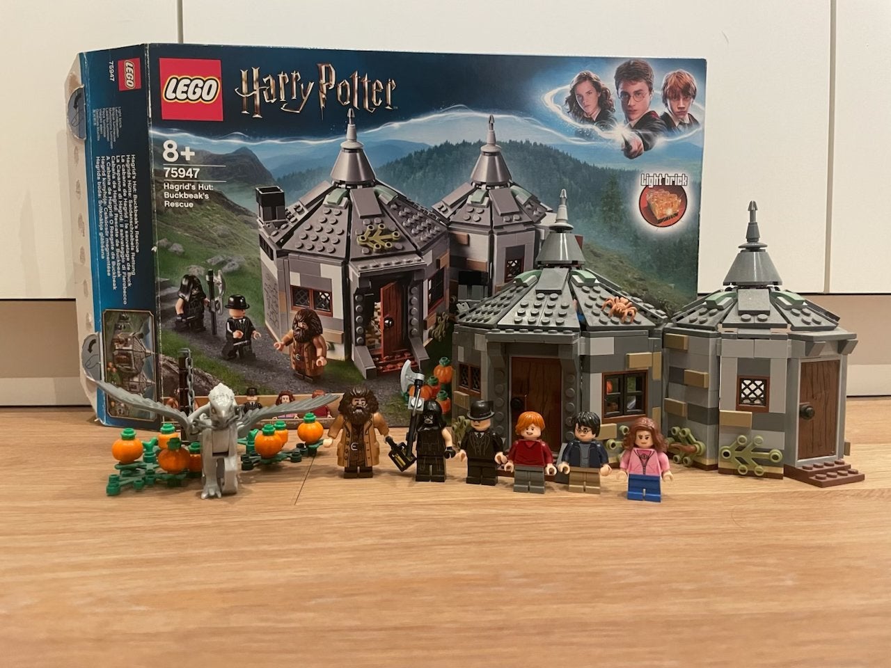 LEGO Harry Potter 75947 Hagrid's Hut: Buckbeak's Rescue, Lego, Harry Potter, Ophalen of Verzenden, Zo goed als nieuw