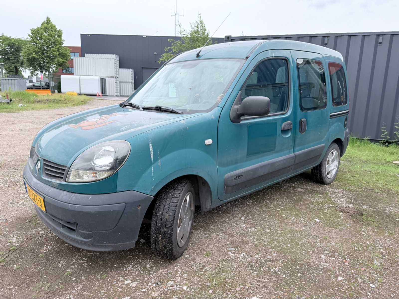 2006 Renault Kangoo 1.2-16V Authentique Personenauto, Auto's, Renault, Bedrijf, Kangoo, Benzine, Euro 4, D, Stationwagon, Handgeschakeld