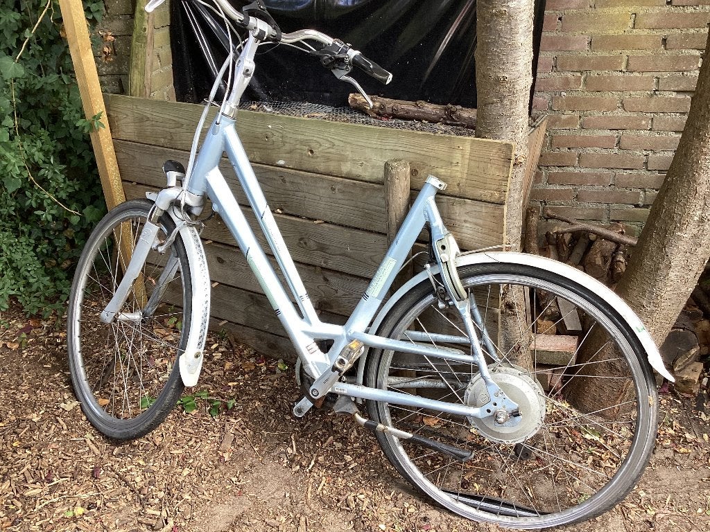 Oud ijzer fiets, Ophalen, Gebruikt, Frame, Overige materialen