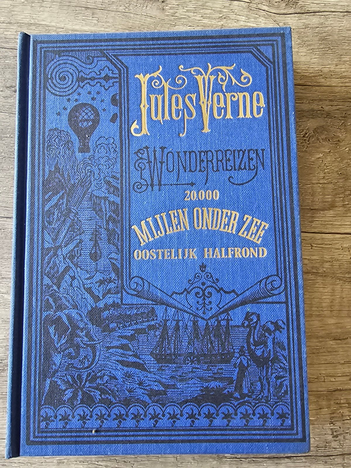 Jules Verne - 20.000 Mijlen onder Zee (Oostelijk Halfrond), Boeken, Ophalen of Verzenden, Zo goed als nieuw