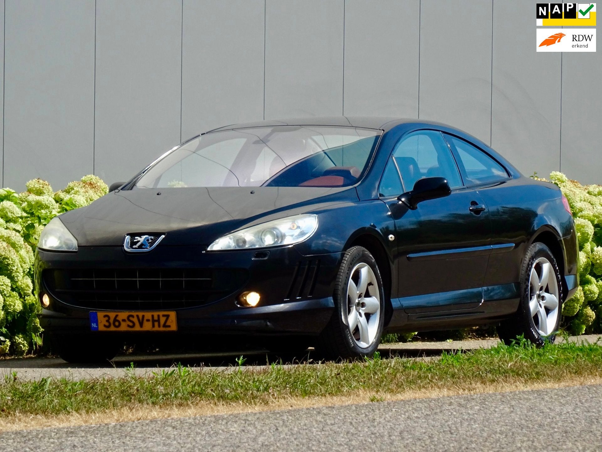 Peugeot 407 Coupé 2.2-16V Pack Sport | Leer | NL-AUTO | 2.2, Auto's, Peugeot, Voorwielaandrijving, Gebruikt, 2230 cc, 4 cilinders