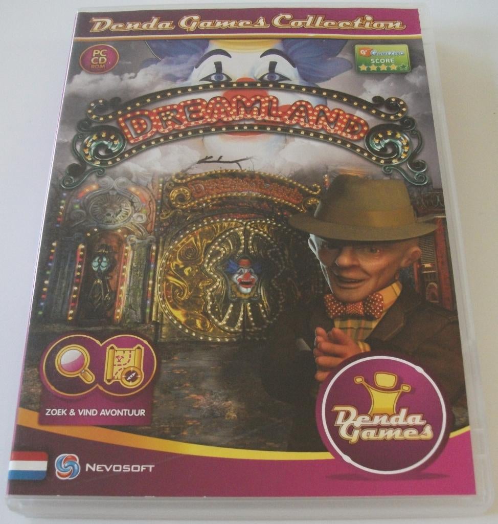 PC Game *** DREAMLAND *** Oud Verlaten Pretpark, Puzzel en Educatief, 1 speler, Ophalen of Verzenden, Zo goed als nieuw