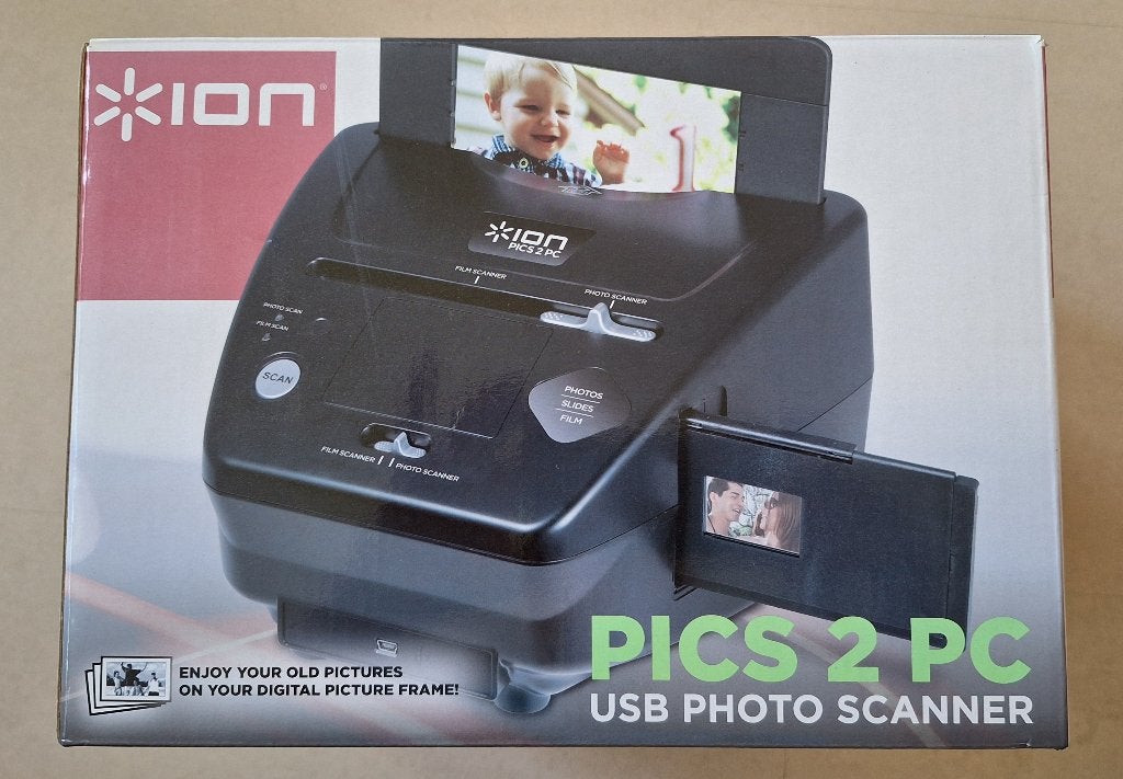 ION PICS 2 PC Dia / foto scanner., Computers en Software, Scanners, Zo goed als nieuw, Diascanner, Windows, Ophalen of Verzenden